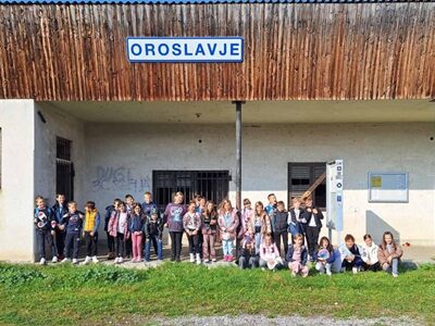 Vlakom u Gradsku knjižnicu Zabok