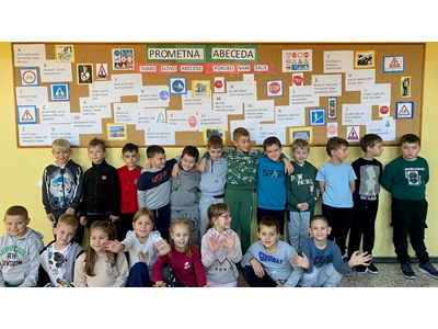 Prometni odgoj u 1. a i 1. b